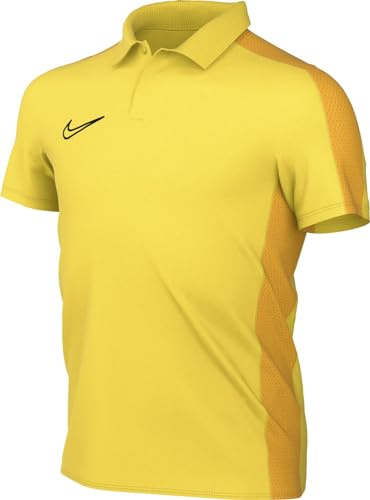 Nike Unisex Kids Dri-fit Academy Polo Shirt, Tour Yellow/University Gold/Black, L UK