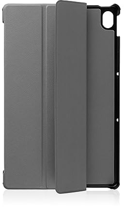 Smarte Hülle mit weichem Inlay für das 11 Lenovo Tab P11 2021 (1. Generation) in GRAU [passend für Modell TB-J606F, TB-J606L]