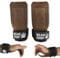BEAR GRIP - Multi-Grip-Gurte, robuste Gewichthebergurte (braunes Leder)