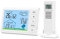 ORIA Wetterstation Funk mit Außensensor, Kabelloser Thermometer Hygrometer für Innen Außen, mit 5 Wettervorhersage, Uhrzeit (12/24 Std.), Alarm, Datum, Schlummer, Tpy-C/Batteriebetrieben