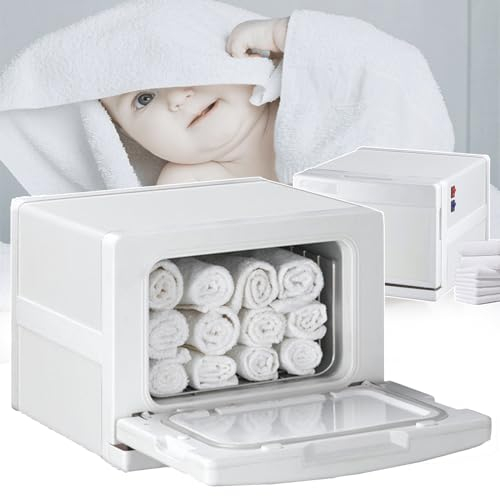 8-l-Handtuchwärmer, Professioneller Handtuchwärmerschrank (12–18 Handtücher), 2-in-1-UV- und Handtuchwärmerkabine für Gesichtsbehandlungen, Friseur, Salon, Häusliche Gesundheitspflege