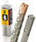 SDS Plus Hammerbohrer 4X Schneiden PGM Ø 6.0mm x 190mm - AMBOSS Werkzeuge SDS Crusher 4 - HM Betonbohrer Hartmetall Profi Bohrer 6.0 mm x 190 - Steinbohrer Stahlbeton Mauerwerk Ziegel Kalksandstein