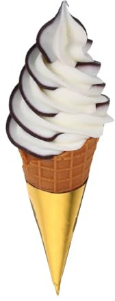 Amosfun Realistisches Eiscreme-requisit Künstliches Eistüte-Modell Für Die Dekoration in Der Küche Zur Hochzeitsfeier Oder Als Gastgeschenk