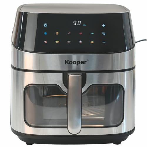 Friggitrice ad aria digitale, XXL 9,2 litri, 1700 W, nero, KooperX