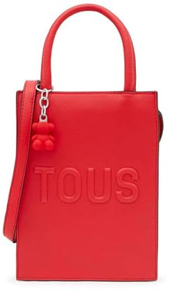 TOUS Damen Bolso Mini Cube Brenda Rojo Minibuch, rot