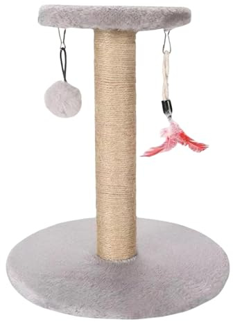 ZEPFJHE Gatti Sisal Durabilità Che Grattano La Torre Miscela Albero con Vari Stili Case per Gatti Interni Interni da Gioco