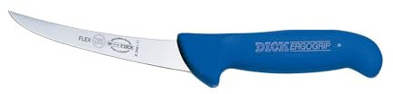 DICK Ergogrip entbeint Gebogene Blaue Klinge / 13 / flexibel