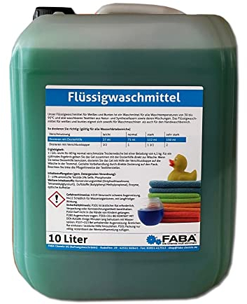 FABA Füssigwaschmittel grün 10 L im Kanister
