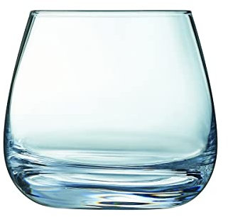 Sire De Cognac Rocks Tumbler 14.4oz / 410ml - Set of 24 - Rum Glasses, Purity Certified Glass