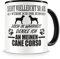 Samunshi® Ich denke an meinen Cane Corso Hunde Tasse Kaffeetasse Teetasse Kaffeepott Kaffeebecher Becher