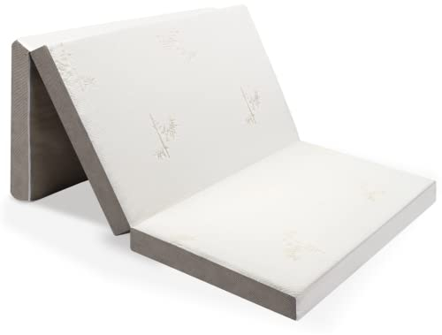 Milliard Klappmatratze 75x190 – 1-Personen-Matratze mit Memory-Schaum – Klappmatratze Anti-Milben – Reisematratze, Camping – Abnehmbarer und Waschbarer Bezug (Kleines Einzel Matelas, 75 x 190 x 10 cm)