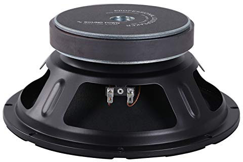 SOUND TOWN 10 RAW WOOFER SPEAKER, 150 WATTS PRO AUDIO PA DJ REPLACEMENT SUBWOOFER LOW FREQUENCY DRIVER (STLF-1050)
