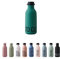 Design Letters TO GO Bouteille d'eau 500ml | Gourde Design sans BPA BPS et écologique | Gourdes d'eau étanche pour Femme et Homme | Résistant aux fuites et aux chutes | Ultra léger Tritan Water Bottle