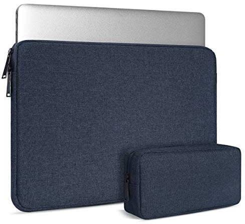 15.6 Inch Laptop Sleeve Case Bag for HP Envy x360/ Pavilion/Victus 15.6 Gaming Laptop, ASUS VivoBook 15.6/TUF/ZenBook 15, IdeaPad 3, Razer Blade 15.6, Acer Dell Samsung Chromebook, Navy Blue