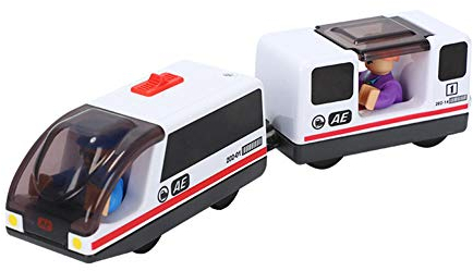 LICHENGTAI Elektrische Lok Holzeisenbahn Zug Elektrische Hohe Geschwindigkeit Spielzeug Zug, Kinder Spielzeuglok Junge Mädchen Kleinkind Kinder Lokomotive Spielzeug