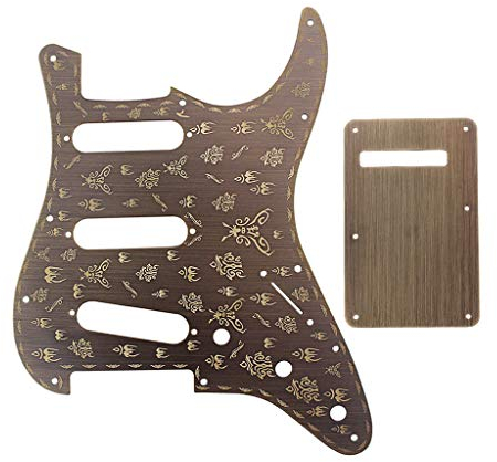 Alnicov 62 Schlagbrett 11-Loch Schlagbrett SSS Gitarren Pick Guard für Fender Standard Strat Gitarren Ersatz