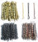150 Pièces Épingles à Cheveux, 2 Inches Métal Invisible Bobby Pins, 3 Couleurs Mini Barrettes Pince à Cheveux Bun Ondulée Avec Storage Box, Pour Les Femmes Et Les Filles (Blonde, Noire & Brune)