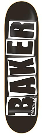 BAKER Deck Brand Logo BLK/WHT 8.4