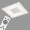 Trango 3469 LED Panel Deckenlampe 36 Watt *KI* CCT stufenlos Farbtemperatur 3000K - 6500K & Helligkeit dimmbar mit Memory & Timer Fernbedienung Deckenleuchte Ultra-Flach, Deckenstrahler, Wandleuchte