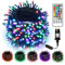 BrizLabs Weihnachtsbaum Lichterkette Außen, 30M 300 LED Farbwechsel Weihnachtsbeleuchtung Steckdose mit Timer Dimmbar RGB Wasserdicht Beleuchtung für Innen Zimmer Garten Party Balkon Halloween Deko