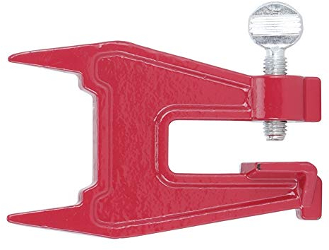 Tocón de Motosierra, Tornillo de Banco para Afilar Motosierra, 12,5 x 8 cm, Herramienta de Abrazadera de Barra de Guía de Tornillo de Banco de Sierra de Cadena de Metal para Afilar