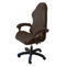 Gaming Stuhl Bezug Samt Gamingstuhl Bezüge 4 Stück,Stuhlhussen mit Armlehnen Stuhlrücken Bezug Bürostuhl Bezug,Dehnbare Abnehmbar Waschbar für Computerstuhl Gamning-Stuhl,Kein Stuhl - Dark Coffee
