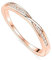 Ryaupy 2MM Ring Silber Damen Verstellbare Fingerring Eheringe Trauringe Engagement Verlobungsring Damen Frauen Zirkonia Promise Ring Schmuck Geschenke Roségold