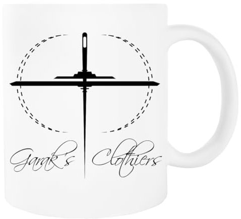 Deep Space Nine Garaks Clothiers Weißer Becher Trinkbecher aus Keramik
