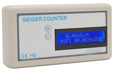Nuklearer Strahlungsdetektor, Geigerzähler, Nuklearer Strahlungsdetektor, Strahlungsdosimeter mit LCD-Display, Hochpräziser Beta-Gamma-Röntgenstrahlungs-Strahlungsmonitor