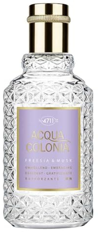 4711 Acqua Colonia® Freesia & Musk | Eau de Cologne - umhüllend - Wellness für die Sinne | 50ml Natural Spray