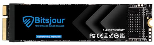 Bitsjour 256GB Internal SSD Replacement for Apple MacBook Pro Retina 13 Late 2012-Early 2013 A1425 EMC 2557/2672, Retina 15 Mid 2012-Early 2013 A1398 EMC 2512/2673, macOS preloaded