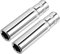 TOP-VIGOR 2Pcs 1/4 Inch Drive 8mm 6-Point Deep Socket, Metric, Cr-V Drive Socket for Auto Repairing and Household