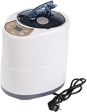 Generador de vapor para sauna en casa, Generador de 2000W capacidad mejorada 4L olla de for Sauna barriles de madera agua grande para ducha en sala de vapor en casa