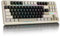 ATTACK SHARK X87 80% Wireless Mechanical Keyboard,BT5.0/2.4Ghz/USB-C Hot-Swap Gasket Gaming Keyboard,5 Layer Padding,RGB Backlit,4000mAh Battery,Pre-lubed Linear Switch,OEM PBT Keycap for PC/MAC-White