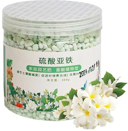 Engrais pour d'intérieur – Améliorateur de sol, nutriment composé | Engrais au sulfate ferreux, engrais spécial en fer pour acidophiles gardénia, arbre de fer, engrais composé