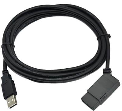 Cable de programación PLC USB a LOGO!, 2,5 m, repuesto para 6ED1057-1AA01-0BA0.
