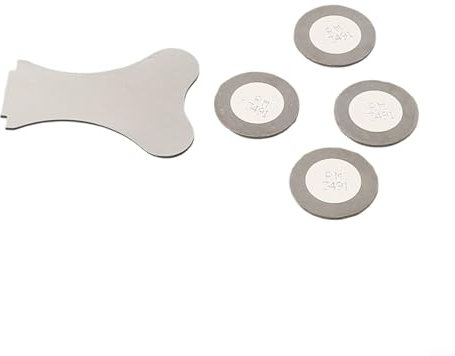 Paquete de 4 discos transductores de vidrio para calentador eléctrico DIMPLEX, 20 mm, resistencia a altas temperaturas, para nebulizadores de estanques y accesorios de chimenea eléctrica
