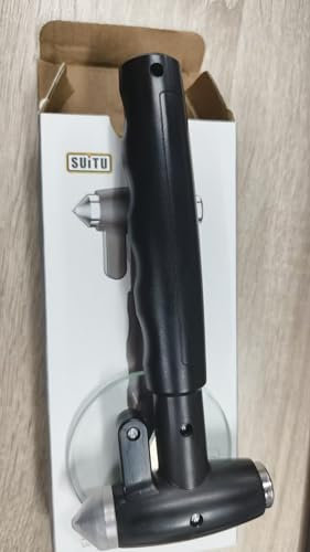 Brise Vitre Coupe Ceinture, Brise Vitre Voiture Portable, Casse Vitre Voiture pour Sauvetage d'urgence, Marteau de Secours Compact pour Voiture/Bus - Accessoire Voiture de Sécurité