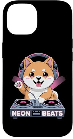 Dj Beats Chien Casque Musique Coque pour iPhone 14