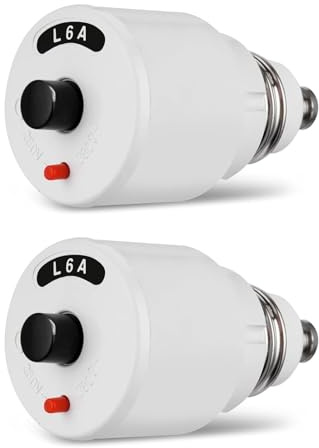 Sicherungs Schraubautomat 6A (Sicherung für alte Elektroverteilung), Gewinde E27, L-Charakteristik, 230/400~240/415 (2)