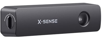 X-Sense Smart-Briefkastensensor erfordert SBS50 Basisstation, Funk-Melder mit großer Reichweite für Briefkästen, Briefkasten-Alarm für zugestellte Post, SMA51