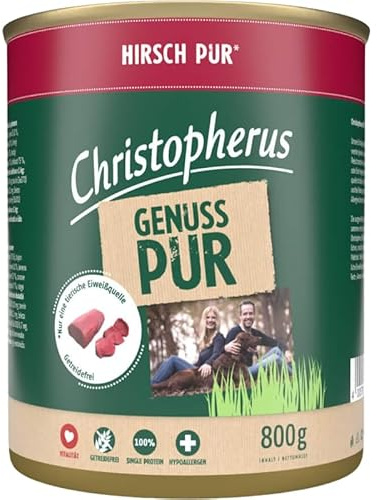 Christopherus Pur Hirsch 800 g
