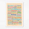 Poster Ostfriesische Wörter (50x70 cm)