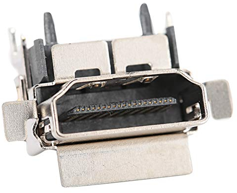 ASHATA HDMI Port Socket Plug Jack Interface Connector Replacement for ONE S Slim Console,Replacement Part for for One S Console,HDMI Port Socket Interface Connector Replacement