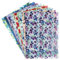 Ideen mit Herz Dekorpapier | Motiv-Transparentpapiere Deluxe | geprägt | farbig | Spotlack-veredelt | DIN A4 | 150g/m² | 10 Bogen | Bastelpapier mit Muster (Frühlingsblumen)