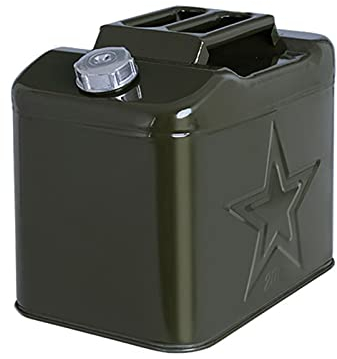 CGF- Recipientes para Gasolina Lata de Gasolina, Tanque de Gasolina Grueso Sellado herméticamente, Gasolina de Respaldo de Emergencia diésel, Capacidad 5L, 10L, 15L, 20L, 30L, 35L, 40L