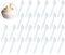 200 Pcs Disposable Facial Cream Spatulas Makeup Mask Tip Scoops Plastic Facial Cream Mask Tip Spatulas for Mixing and Sampling Cosmetics