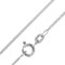 trendor Panzerkette Weißgold 585 Gold 14 Karat Breite 1,1 mm zeitloser Halsschmuck für Damen, bezaubernde Geschenkidee, hochwertiger Echtschmuck 51900-50 50 cm