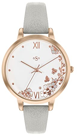 Spirit Damen analog Quarz Uhr mit Polyurethan Armband ASPL149