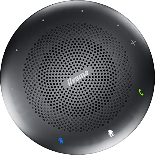 Iiyama UC SPK01M Bluetooth Speaker for Meeting Rooms USB-C Black